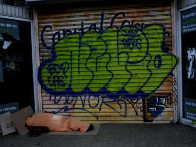 Sans-abris à Bruxelles. Copyright Antonio Ponte